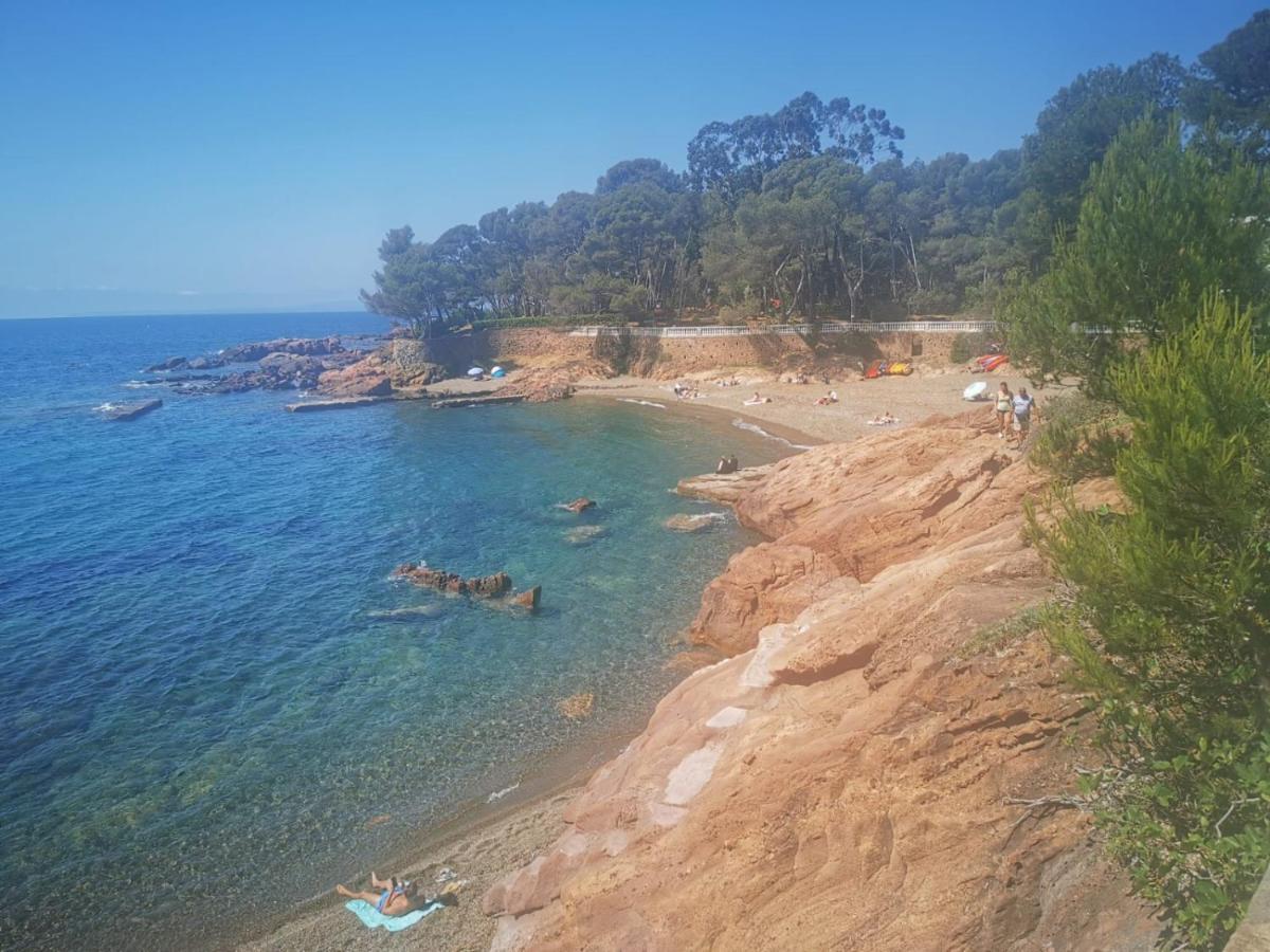 Mobil Home Neuf Camping L Ile Dor Plage St Raphael Avec Piscine แซ็งต์-ราฟาเอล ภายนอก รูปภาพ